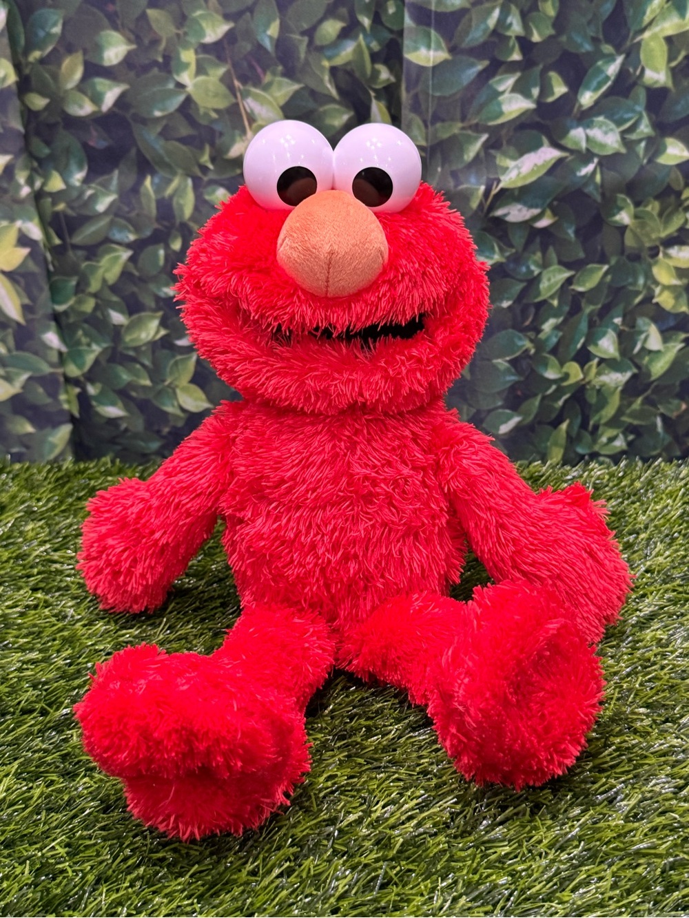 Sesame Street Elmo Red Licensed Plush Stuffed Monster, 2024